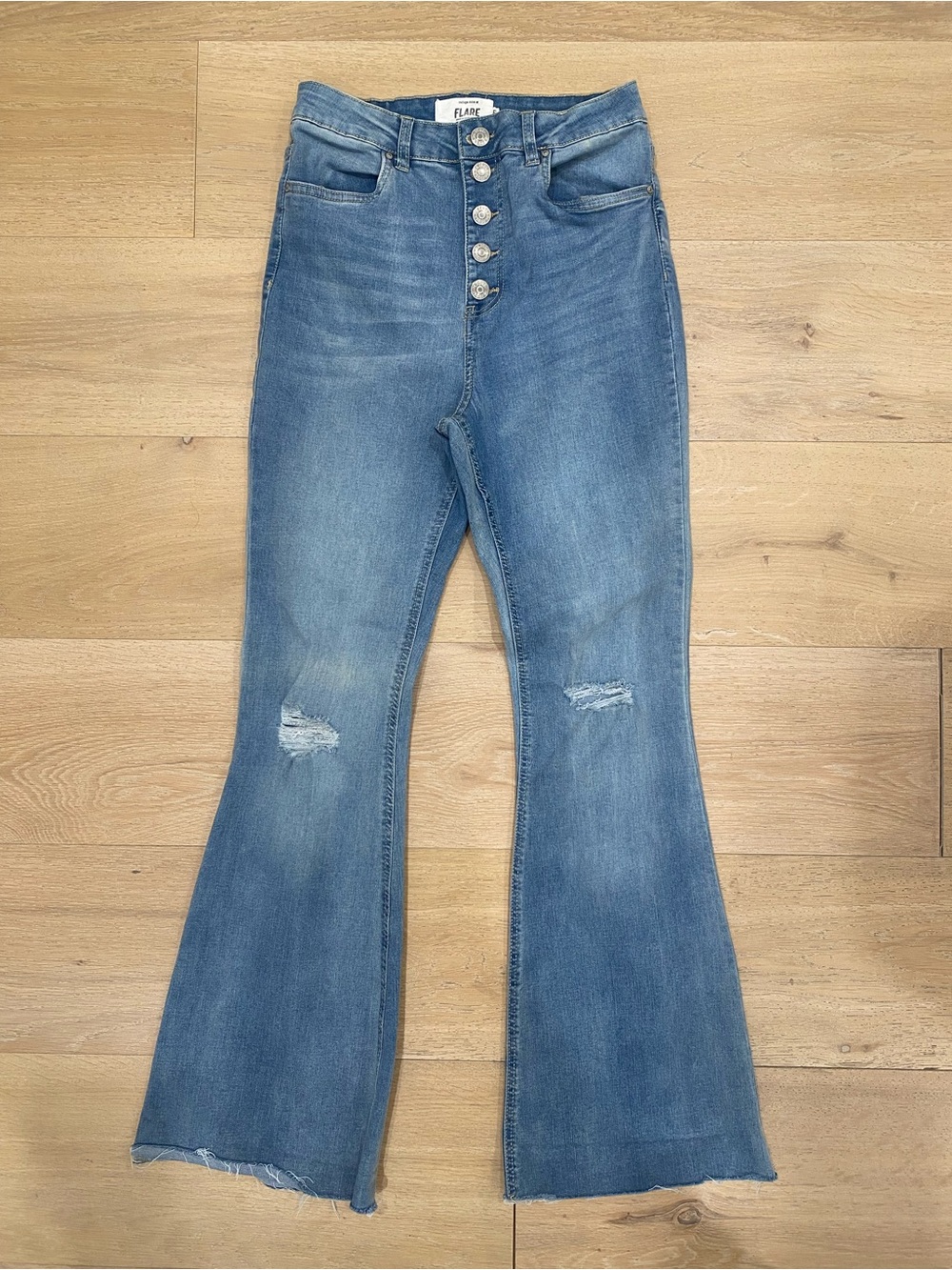 Refuge Denim Flare Jeans Size 5